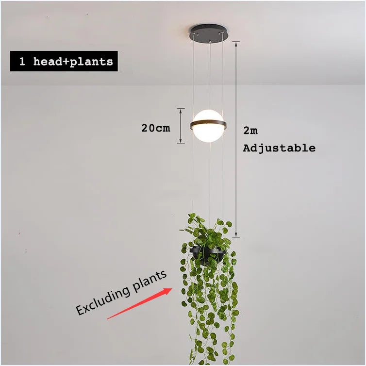 Modern LED decorative plant Wall Lamp creative rustic potted chandelier for living room Dining cafe bar kitchen art bedside lamp