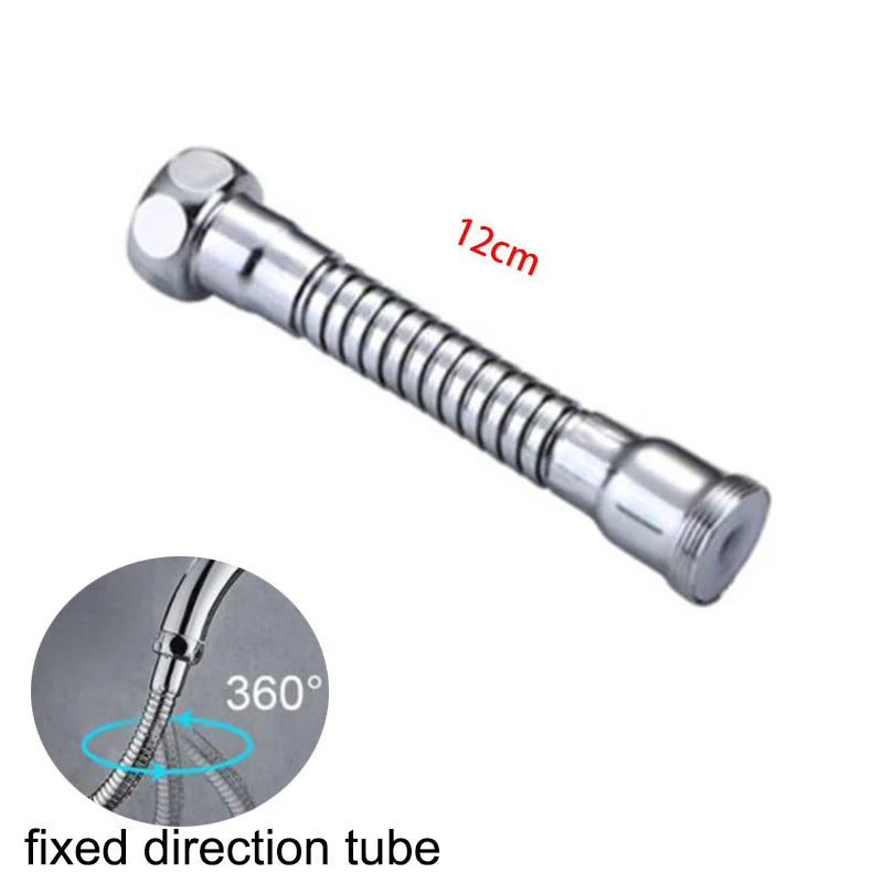 Kitchen Water Tap Faucet Adjustable Pressure Rotating Water Tap Shower Head Water Saving Shower Faucet Nozzle Adapter