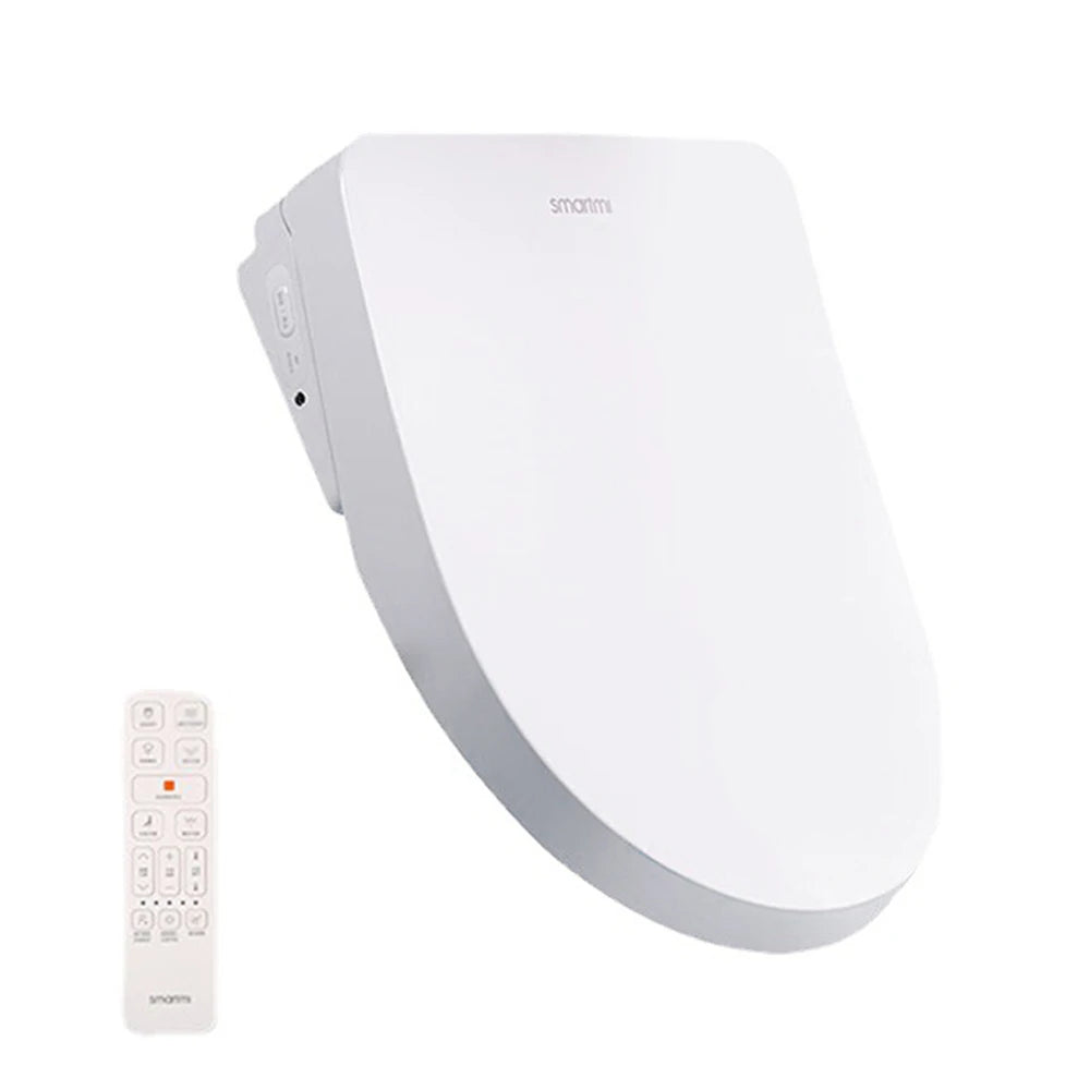 Smartmi Smartmi Smart Heated Bidet Toilet Seat with Remote Warm Air Dryer Water Wind Temperature Adjustable Toilet Seat