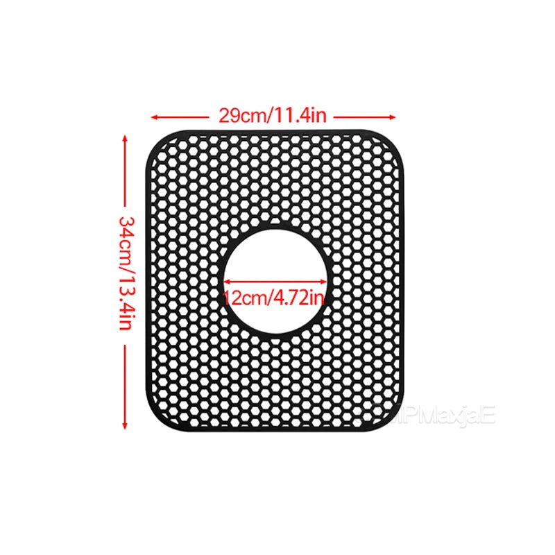 Silicone Sink Mat Heat-Resistant Sink Protectors Multifunctional Kitchen Bottom Protective Mats Kitchen Sink Grid Accessories