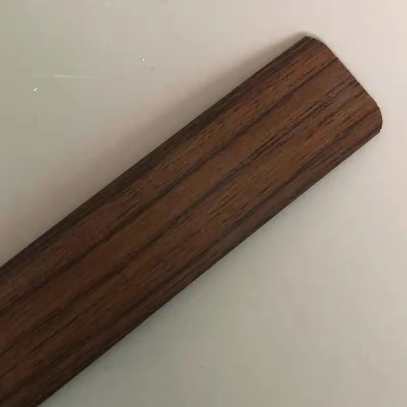 2Meters PVC Wood Veneer Edge Banding Wood Strip Hot Melt for Cabinet Furniture Surface Restoration Adhesive Sealing Tape