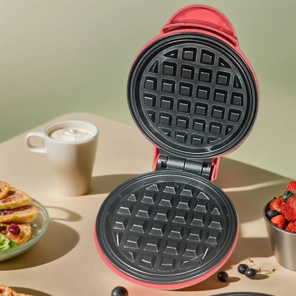 Eggette Machine Nonstick Sandwich Cake Baking Tray Quick Heat-Up Household Breakfast Electric Baking Pan for Kids and Families