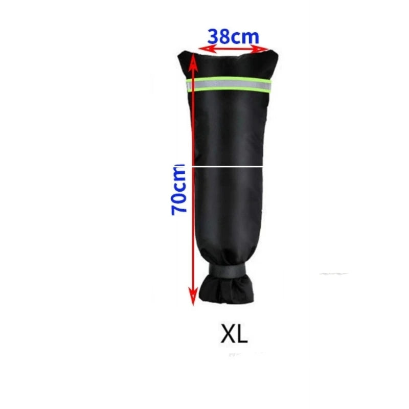 Winter Waterproof Outdoor Garden Faucet Tap Cover Antifreeze Oxford Cloth Faucet Protector for Home Kitchen Faucet Accessories