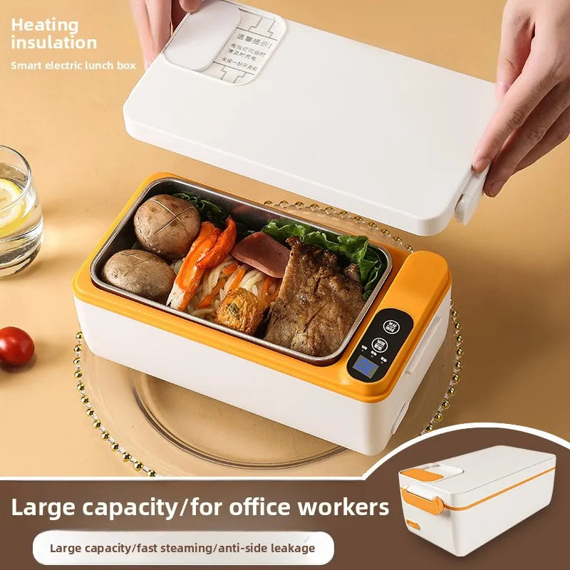 Portable Charging Student Large Capacity Electric Heating Insulation Lunch Box Household Office Workers Hot Rice Artifact