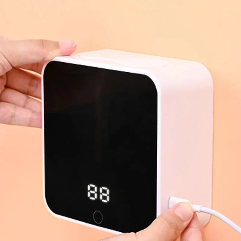 Intelligent induction soap dispenser foam spray gel nail free wall mounted shower gel shampoo conditioner bathroom accessories