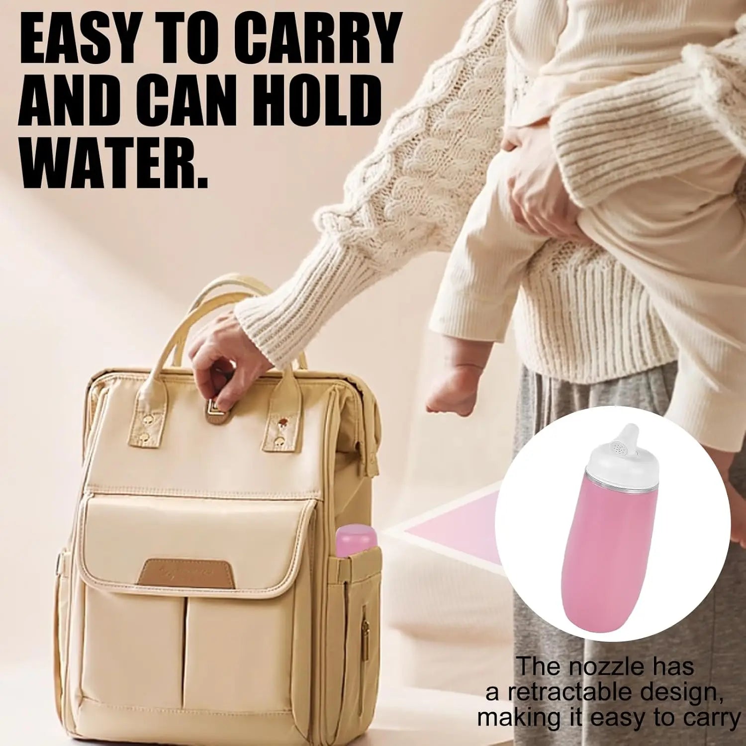 Easy Bidet 400ml private area rinse, replacing wet wipes and shower toilets, modern portable female travel body wash