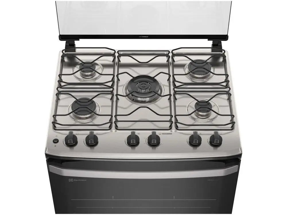 5 Stove Electrolux White Automatic Light-up Efficient with PerfectCook FE5IB - Bivolt