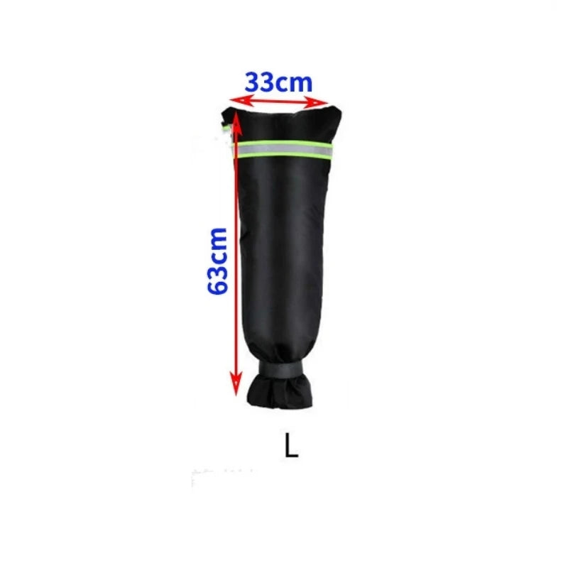 Winter Waterproof Outdoor Garden Faucet Tap Cover Antifreeze Oxford Cloth Faucet Protector for Home Kitchen Faucet Accessories