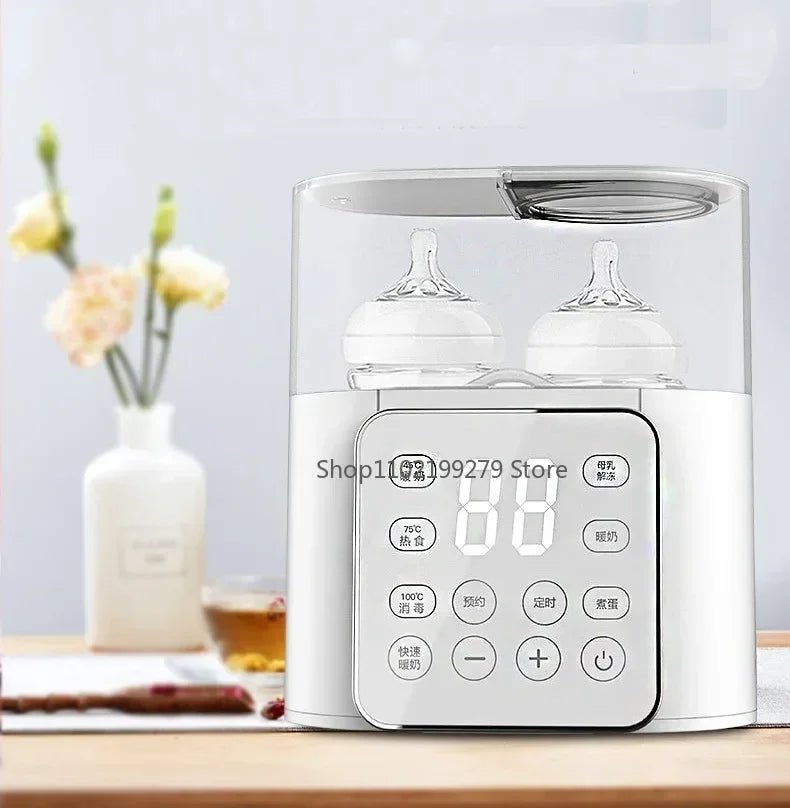 Baby Bottle Warmer Multi function Fast Baby Accessories Food Heater Milk Warmer Steriliser with ACcurate Temperature Control - Recipeliebe.com