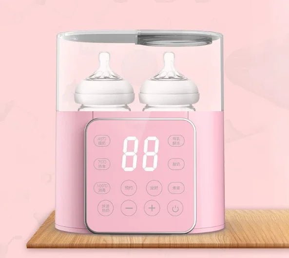 Baby Bottle Warmer Multi function Fast Baby Accessories Food Heater Milk Warmer Steriliser with ACcurate Temperature Control - Recipeliebe.com