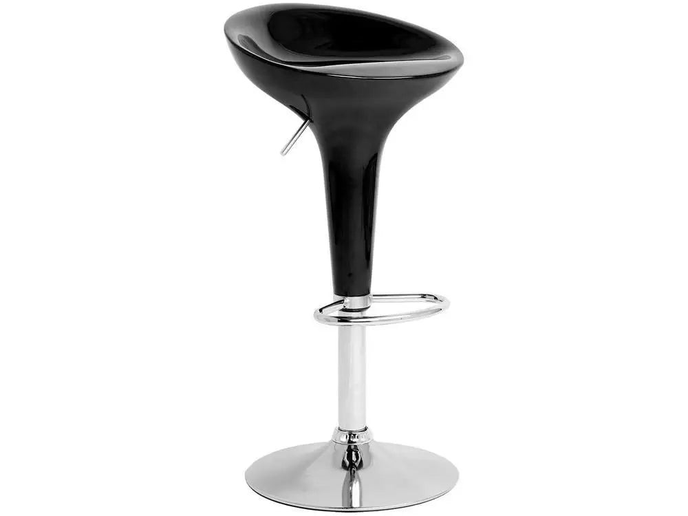 BQT - PR1 Black Swivel High Stool 2 Pieces - Recipeliebe.com