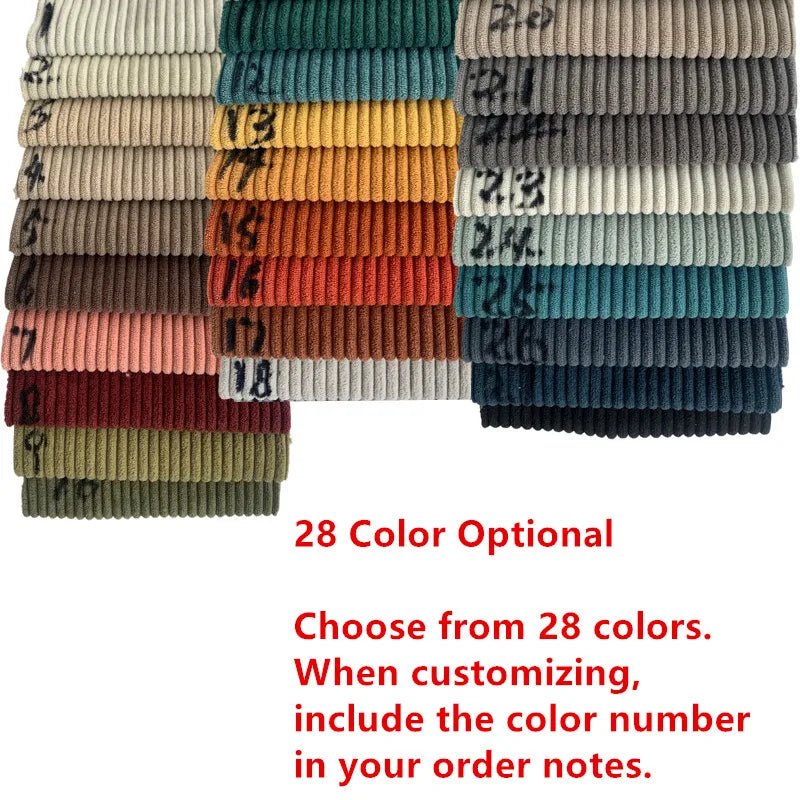 Corduroy Compression Sofa Bed Vacuum Customizable Simple Retro Vacuum Compressed Sofa Living Room Foldable Washable - Recipeliebe.com