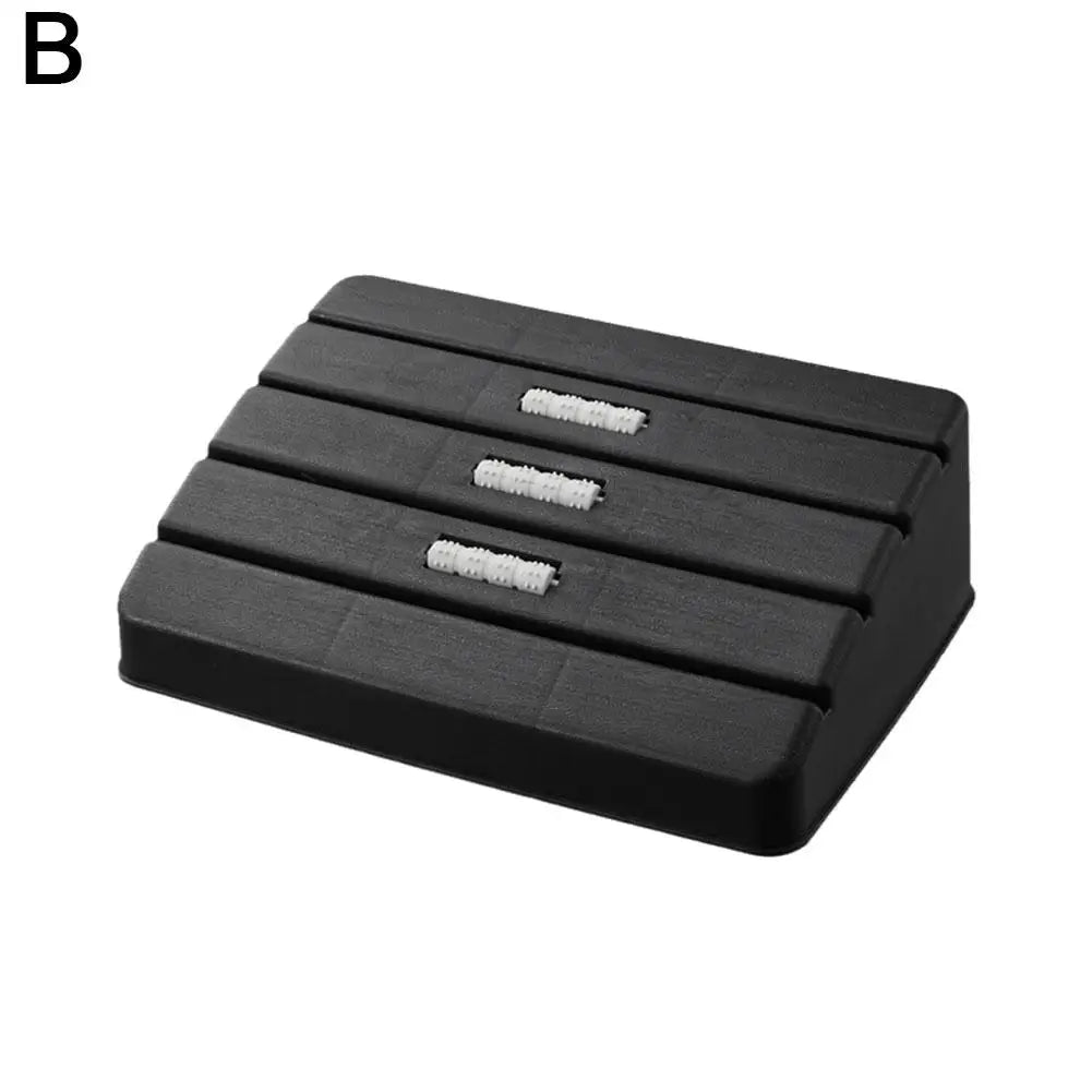 Foot Rest Under Desk Foot Rest Massage Pad Ergonomic Footrest Stool for Home Office Bathroom Travel K0R1 - Recipeliebe.com