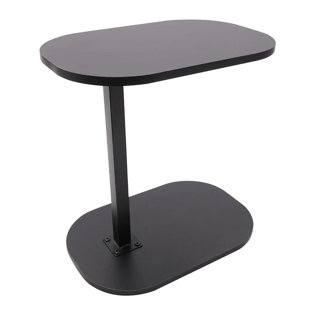 Height Adjustable Side Table 45 - 80cm, C - shaped Side Table, Small Coffee Table for Home&Outdoor - Bakesbyemily.com