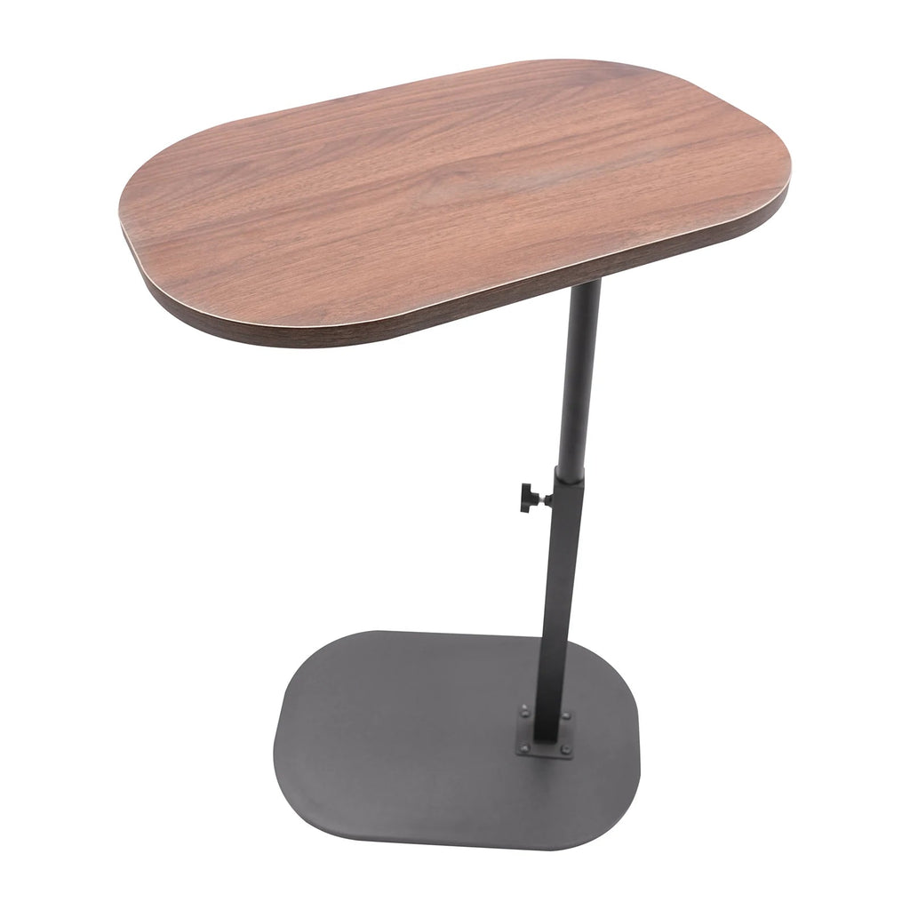 Height Adjustable Side Table 45 - 80cm, C - shaped Side Table, Small Coffee Table for Home&Outdoor - Bakesbyemily.com