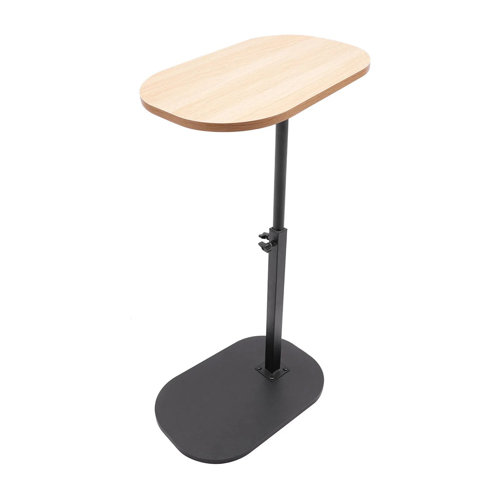 Height Adjustable Side Table 45 - 80cm, C - shaped Side Table, Small Coffee Table for Home&Outdoor - Bakesbyemily.com