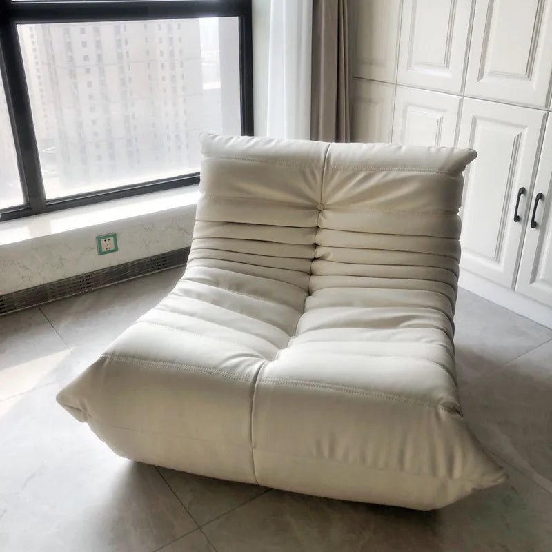 MOMO Nordic Tatami Single Togo Sofa Recliner Celebrity Balcony Caterpillar Sofa Simple Casual Lazy Sofa Creative Furniture - Bakesbyemily.com