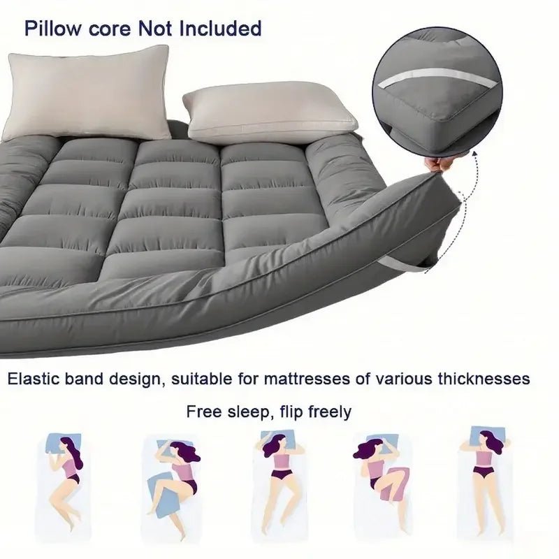 NewestFoldable Lightweight Portable Sleeping Pad/Tatami Mat Japanese Futon Mattress Soft Fabric,Easy Storage & Travel Mattress - Bakesbyemily.com