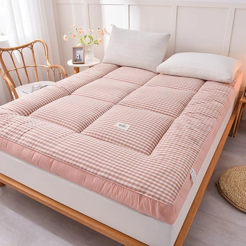 NewestFoldable Lightweight Portable Sleeping Pad/Tatami Mat Japanese Futon Mattress Soft Fabric,Easy Storage & Travel Mattress - Recipeliebe.com